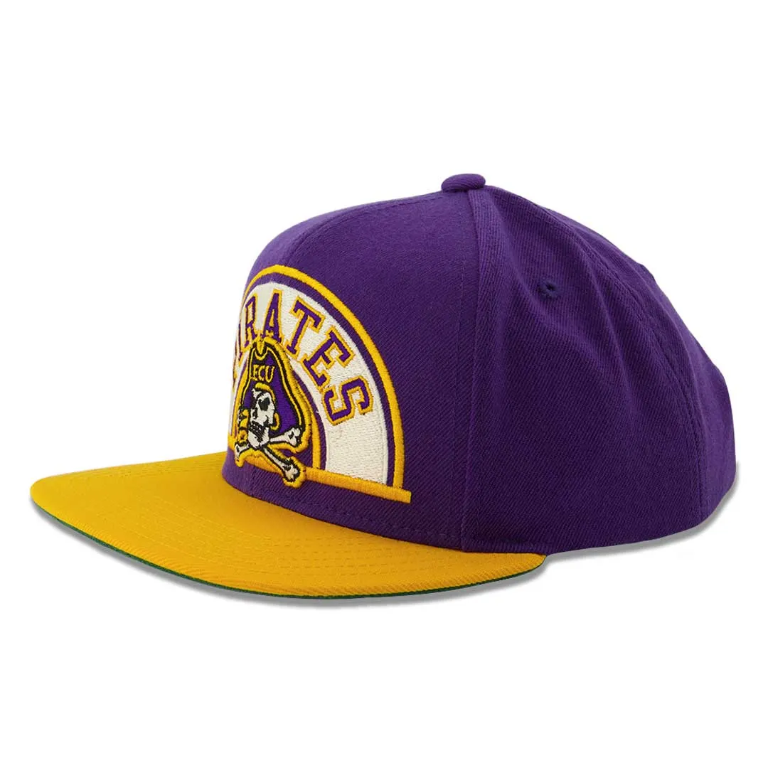 adidas - Kids' (Youth) East Carolina Pirates Snapback Cap (R48BKA38)