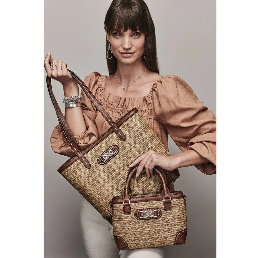 Alessa Straw Satchel