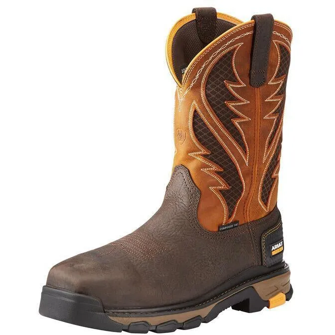 Ariat Men's Intrepid VentTEK 11" Comp Toe Work Boot - Brown - 10023042