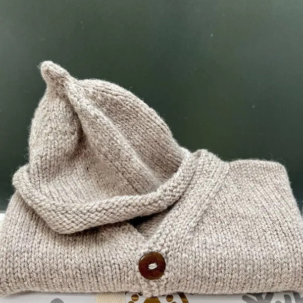 Baby Cardigan and Beanie Set