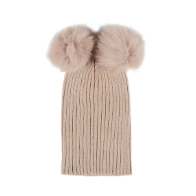 Beige Wool Hat