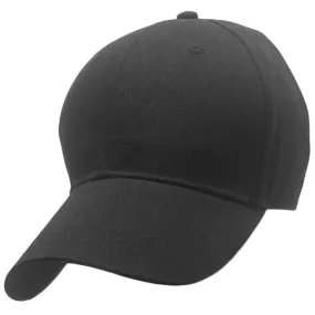 Black - Structured Baseball Cap