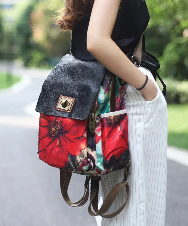 Bohemian Versatile Print Satchel Bag Handbag ZX1040