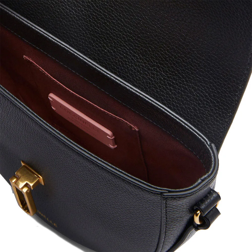 Borsa Donna a Tracolla COCCINELLE in Pelle linea Beat Soft Mini colore Nero