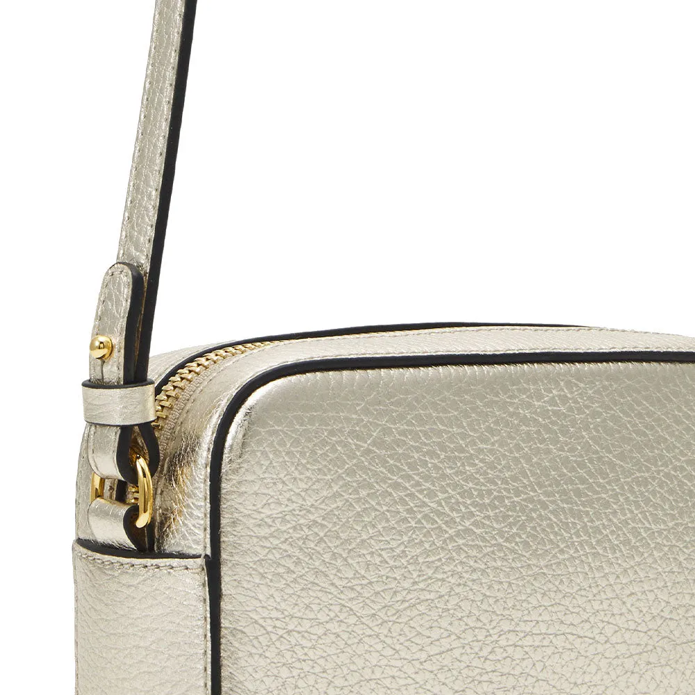 Borsa Donna a Tracolla COCCINELLE in Pelle Pale Gold linea Beat Soft Mini