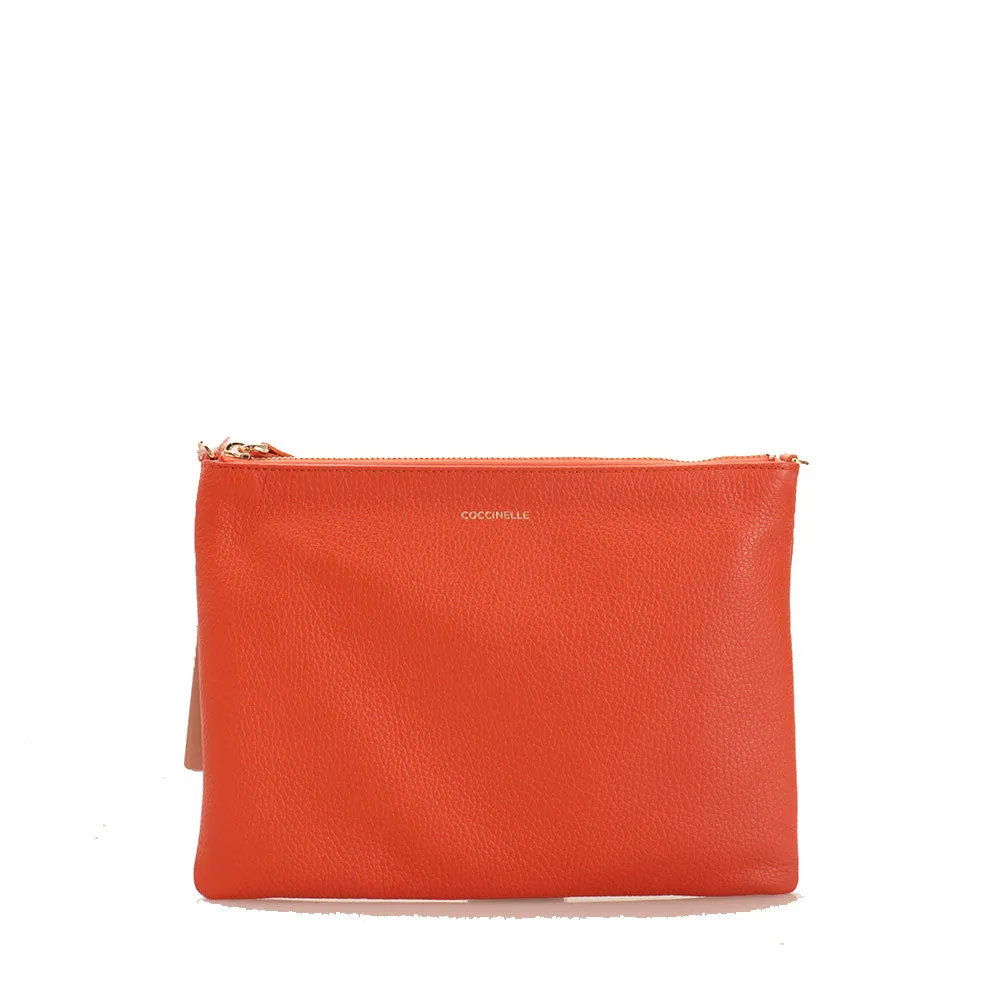 Borsa Donna a Tracolla COCCINELLE in Pelle Tangerine Linea Best Medium