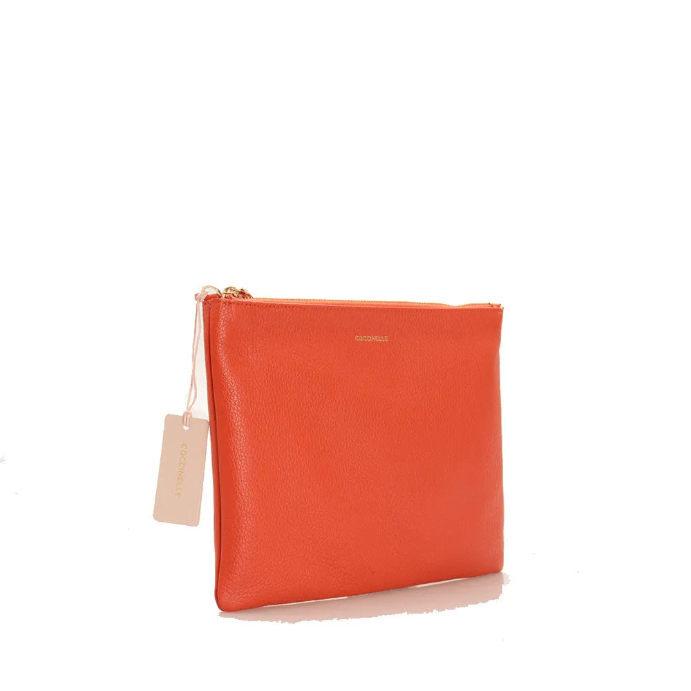 Borsa Donna a Tracolla COCCINELLE in Pelle Tangerine Linea Best Medium