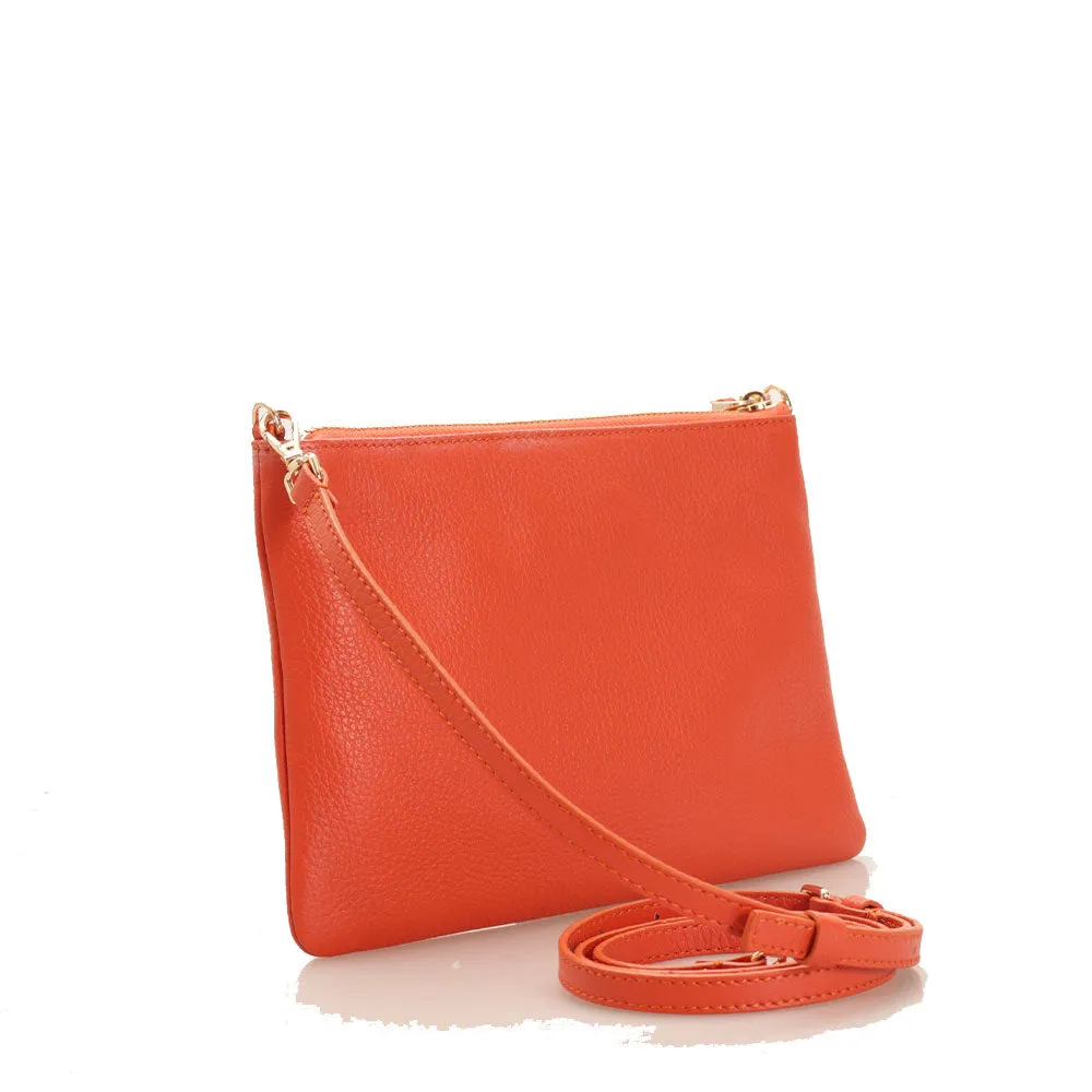 Borsa Donna a Tracolla COCCINELLE in Pelle Tangerine Linea Best Small