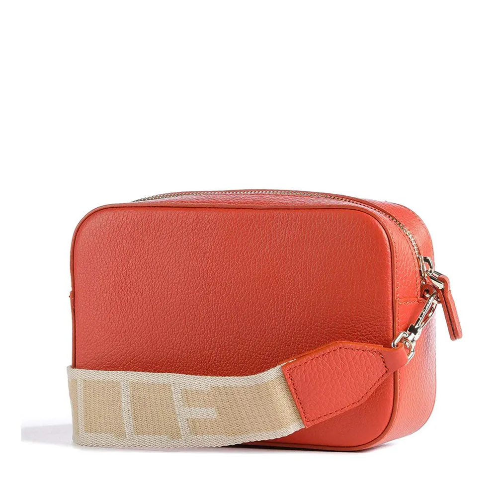 Borsa Donna a Tracolla COCCINELLE Linea Tebe Colore Tangerine - E5MN555I101