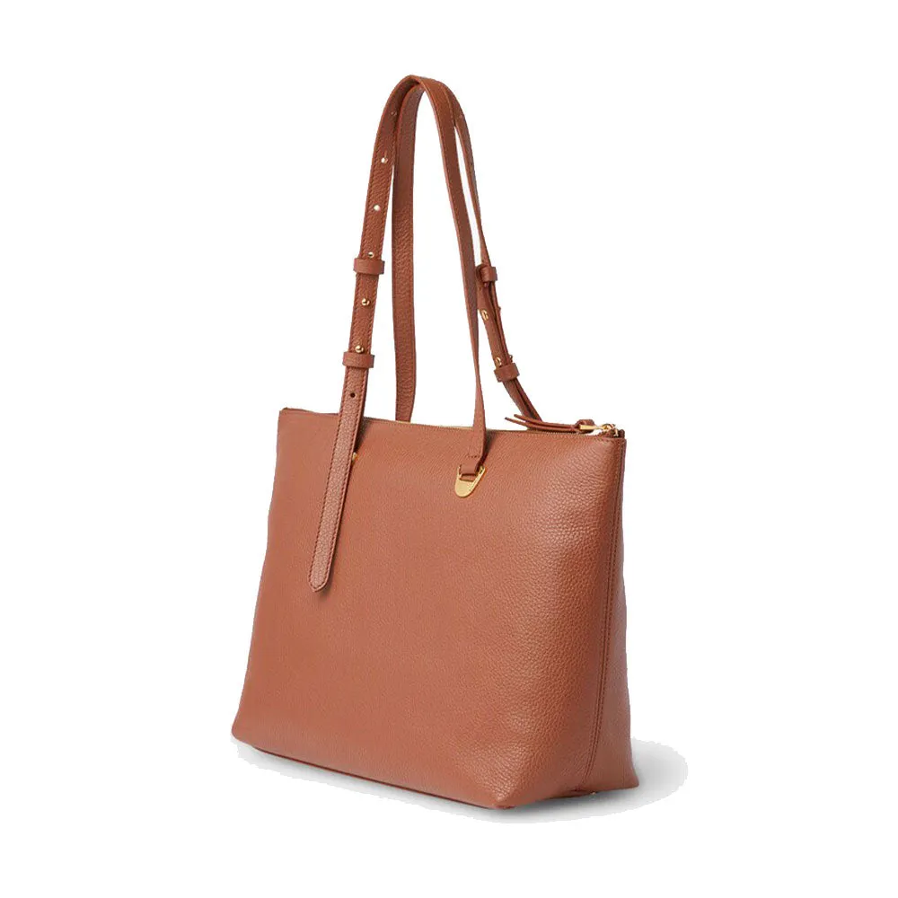 Borsa Shopping COCCINELLE Linea Lea in Pelle Brule Misura Media