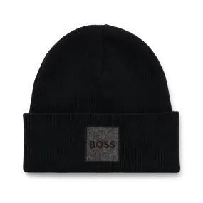 Boss Foxxy Beanie Hat - Black