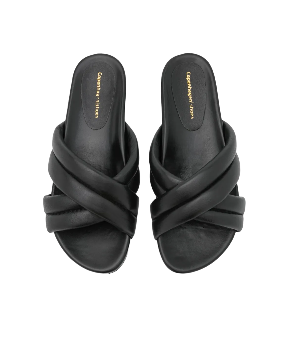 Copenhagen Shoes - Cos Criss-Cross Sandal Black