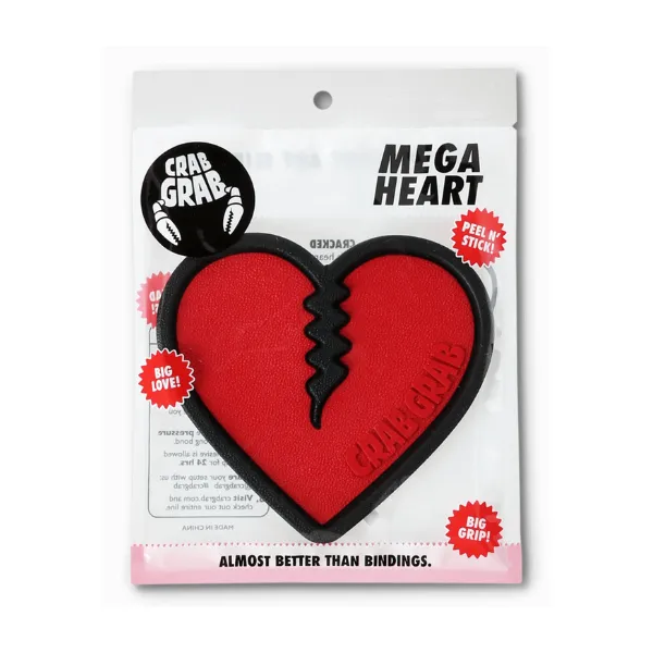 Crab Grab Mega Heart - Red