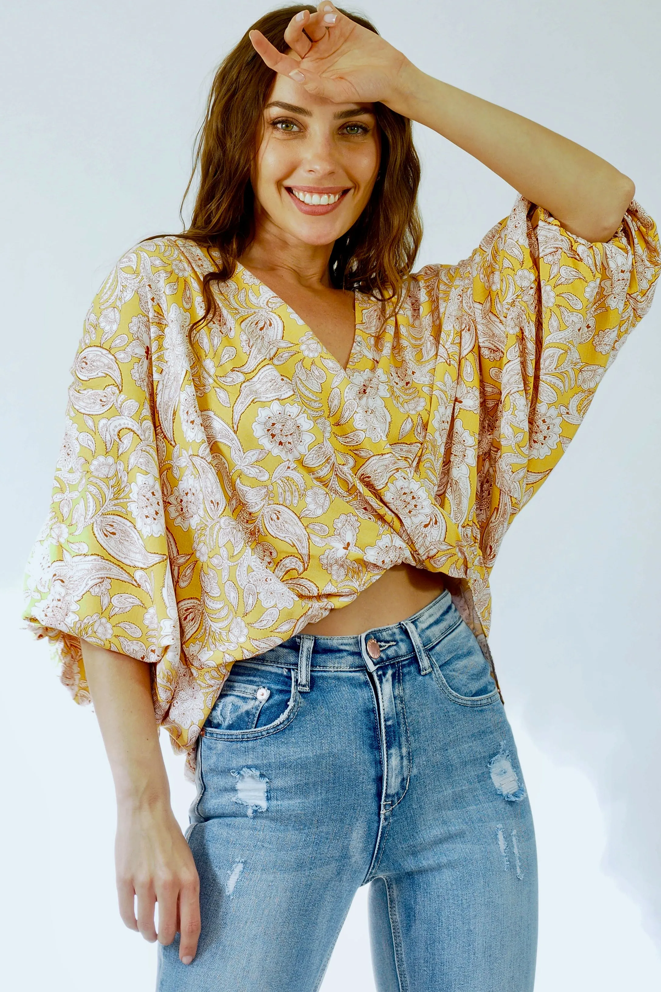 Dee High-Low Top- Yellow