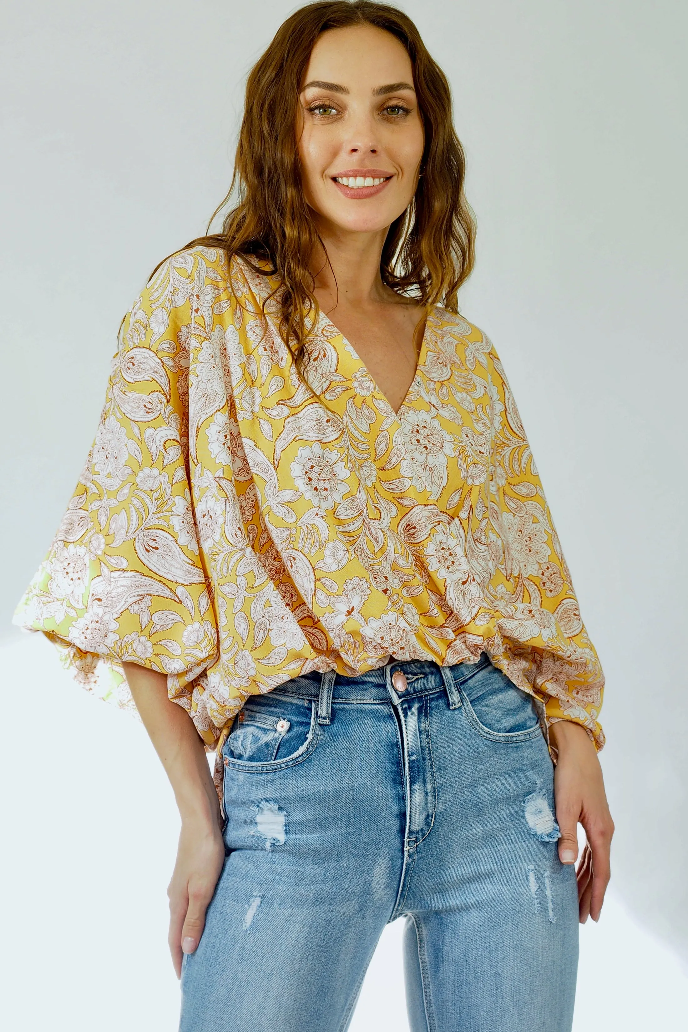 Dee High-Low Top- Yellow