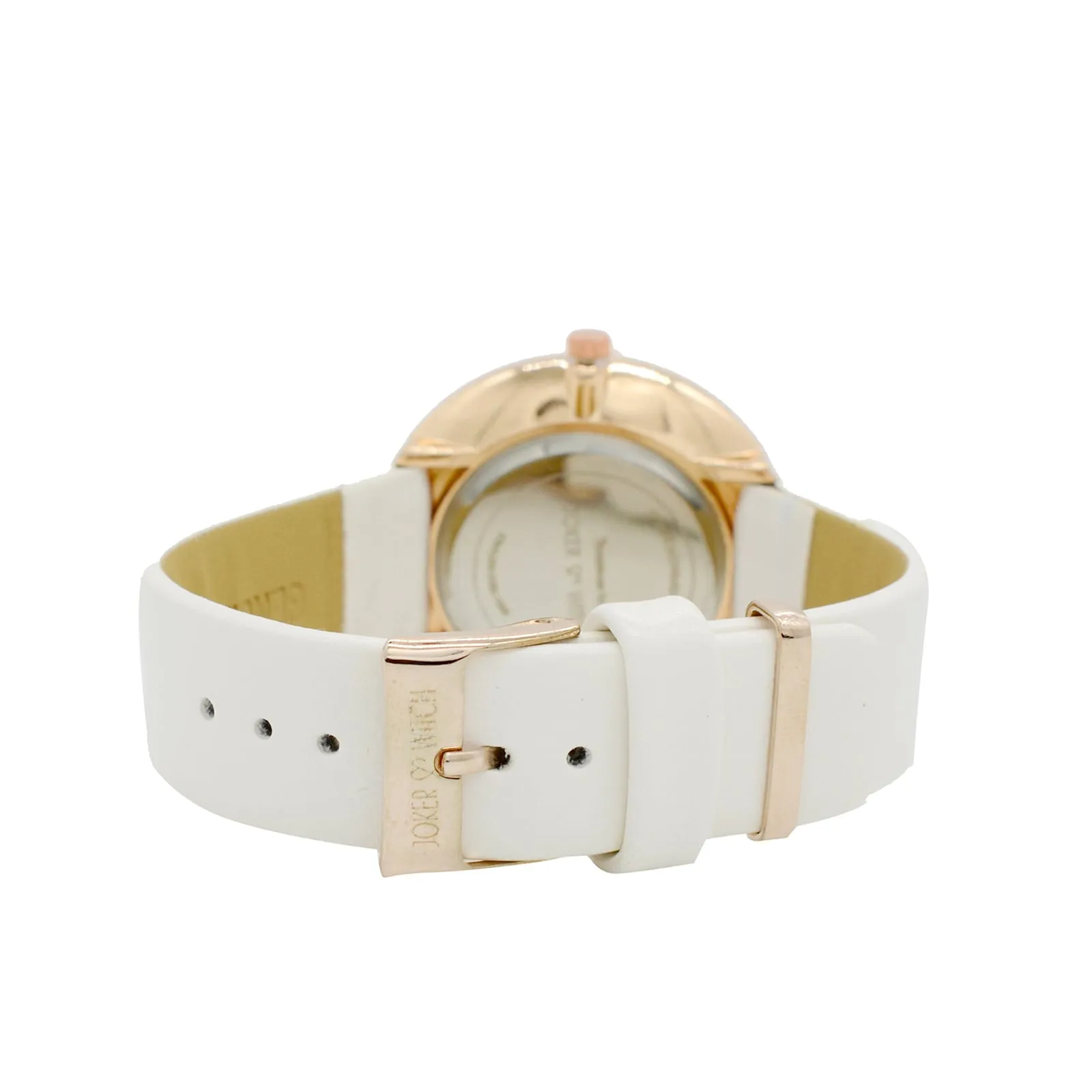 Elise White Marble Watch Bracelet Stack