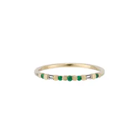 Emerald Etude Ring