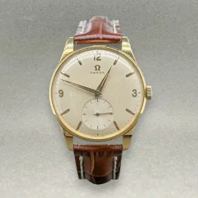 Estate Omega 14K Y Gold Tresor Men’s Manual Watch Ref#2896 4