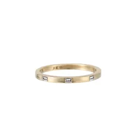 Eternal Diamond Baguette Dot Band