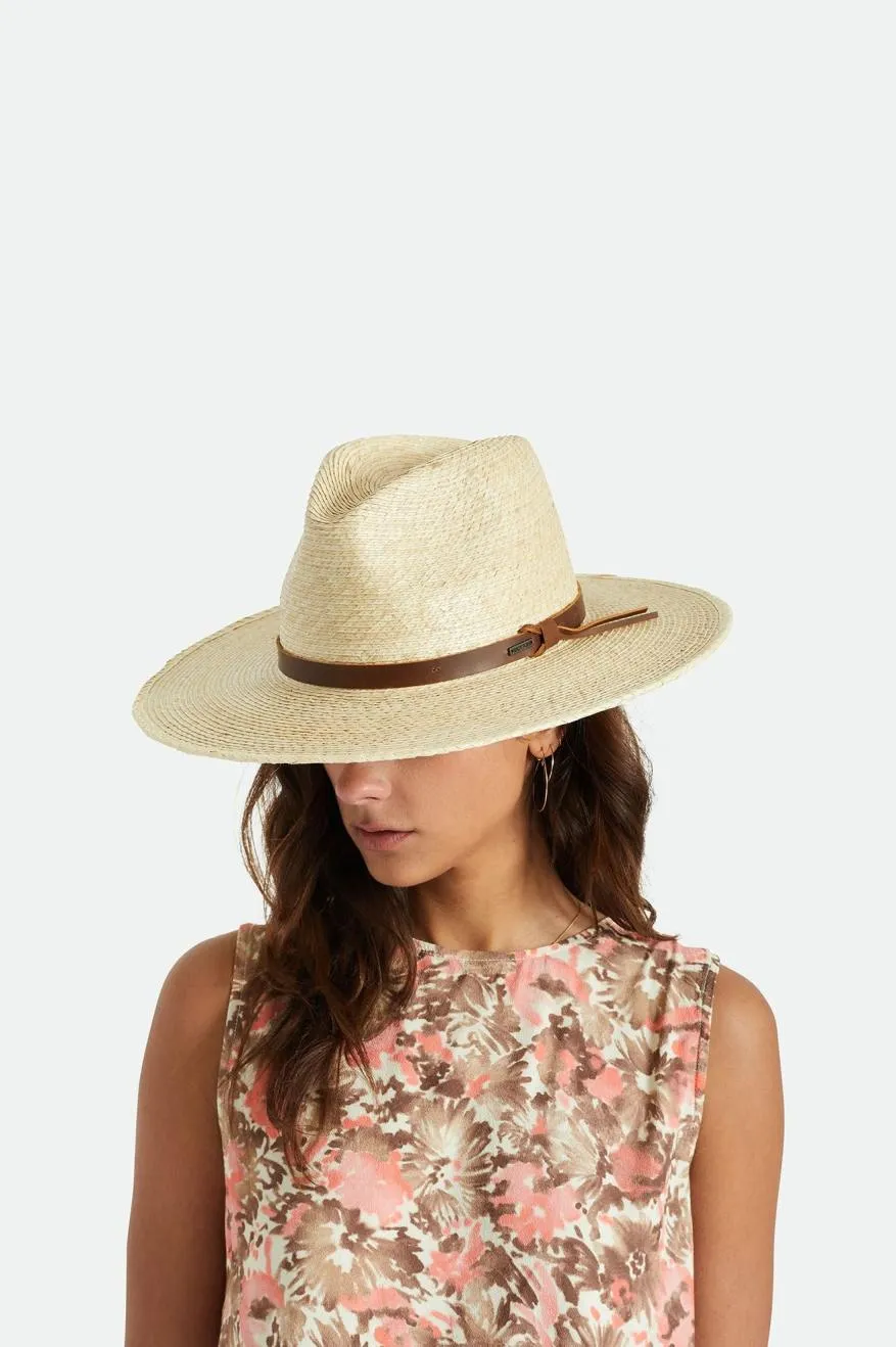 Field Proper Straw Hat - Natural/Brown