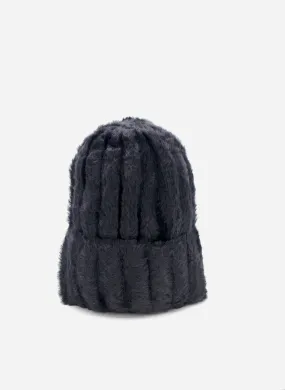 Fuzzy Fold Over Beanie