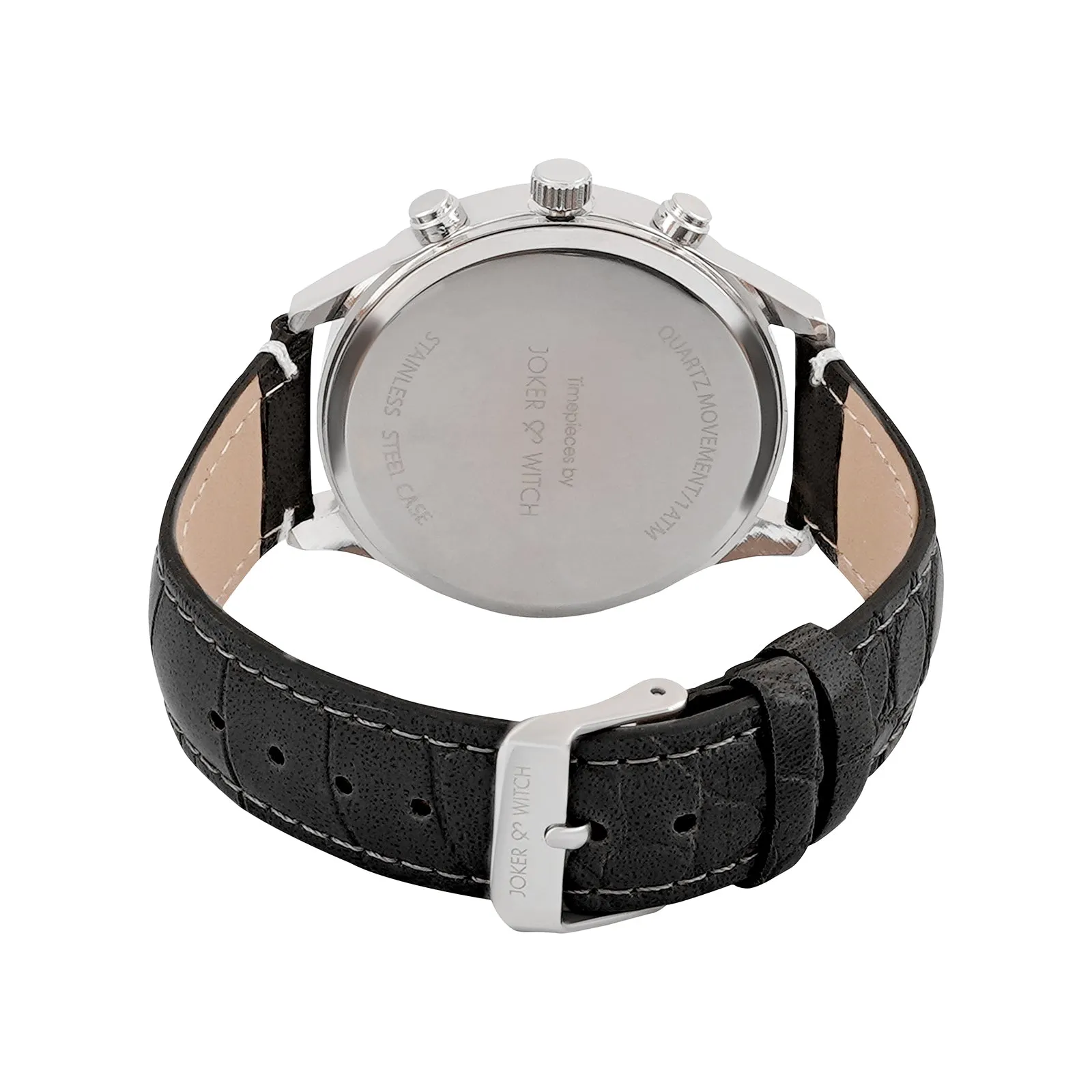 Heisler All Black Pu Strap Watch