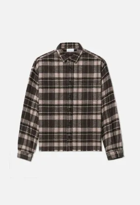 Hemi Oversized Shirt / Lagoon Check