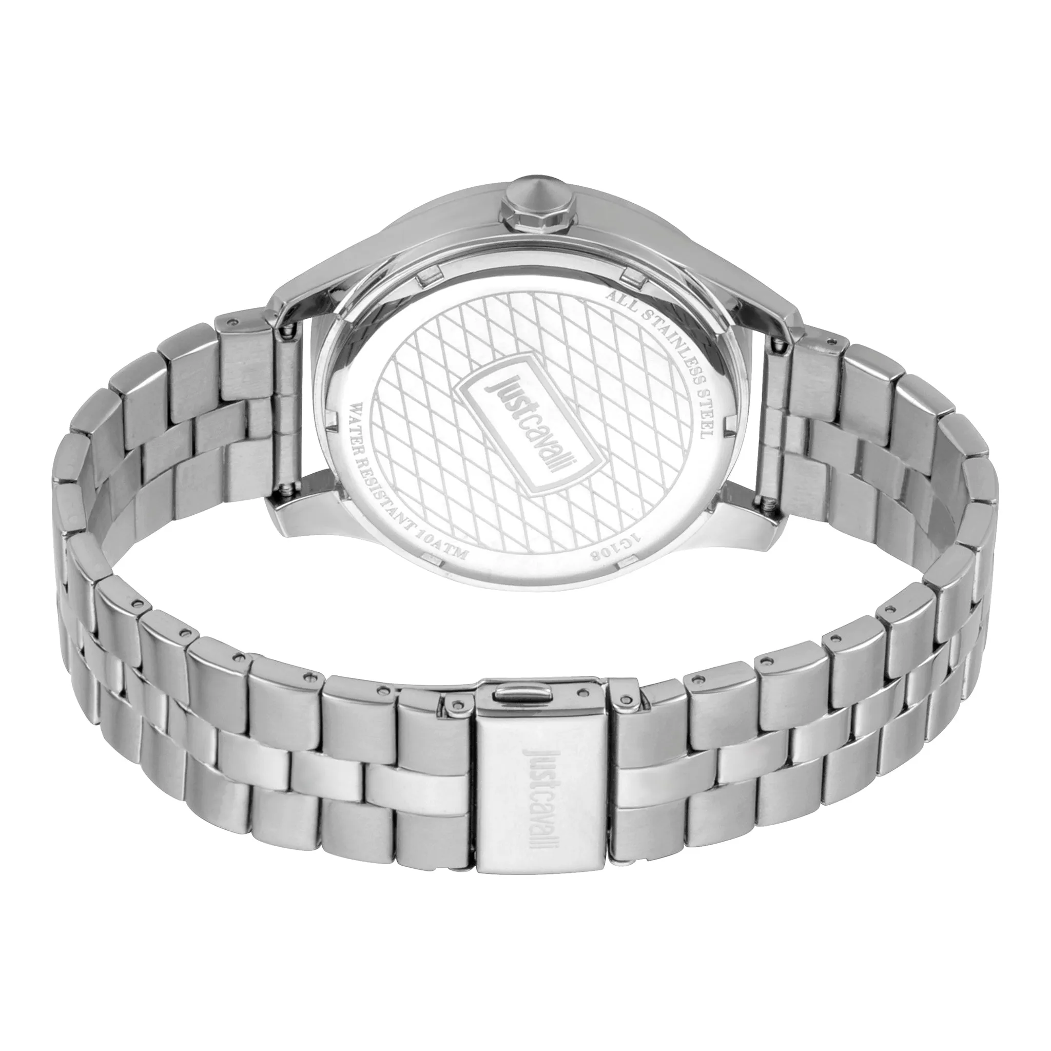 Just Cavalli Stainless Steel Analog Men's Watch JC1G108M0055