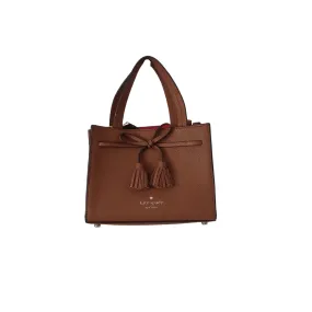 Kate Spade Tan Leather 'Hayes' Small Satchel | Gently Used |