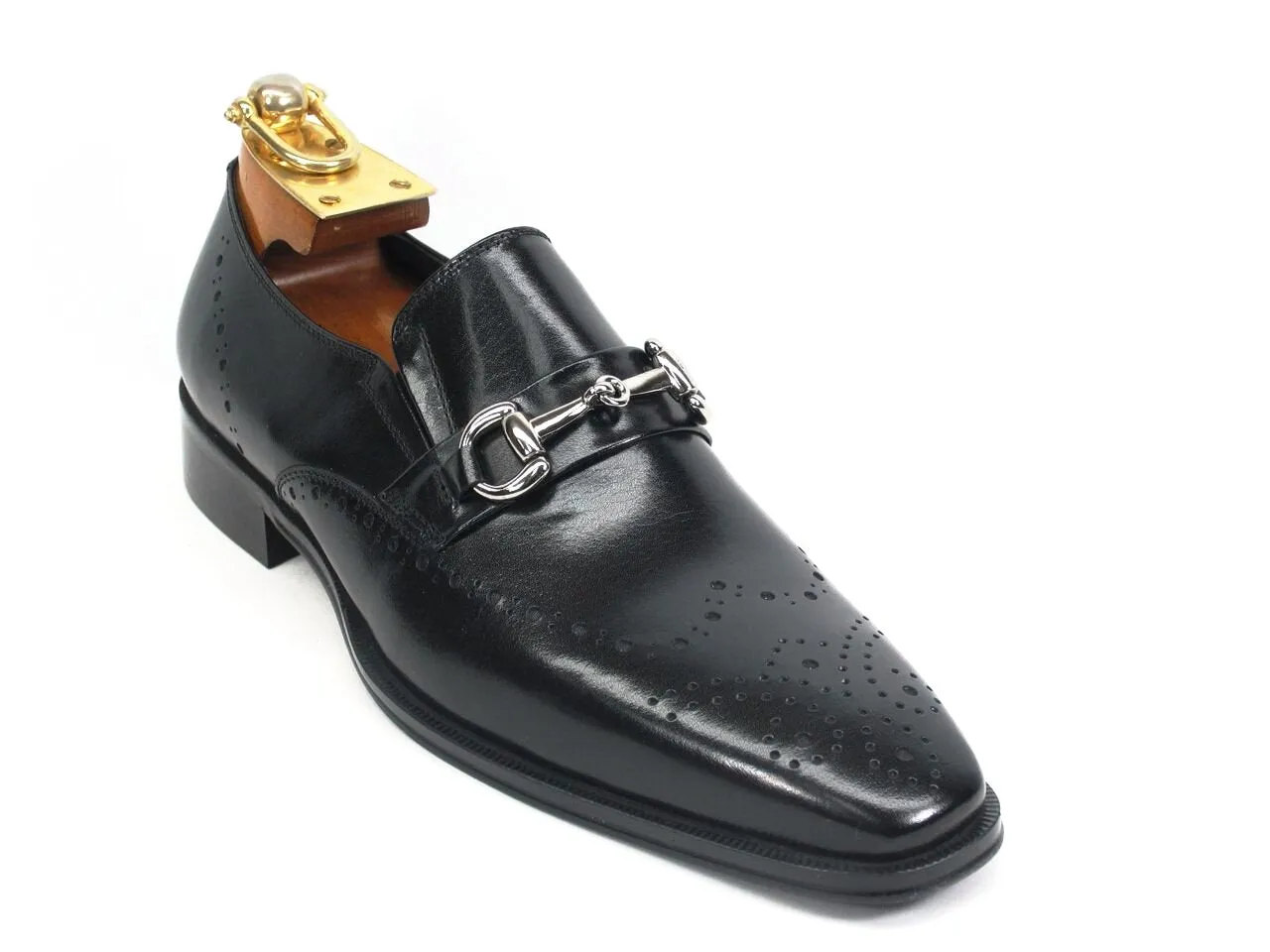 KS261-04 Wholecut Two Tone Buckle Loafer