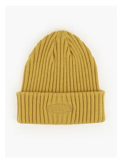 Levi's Garment Dyed Beanie/Yellow - New AW21