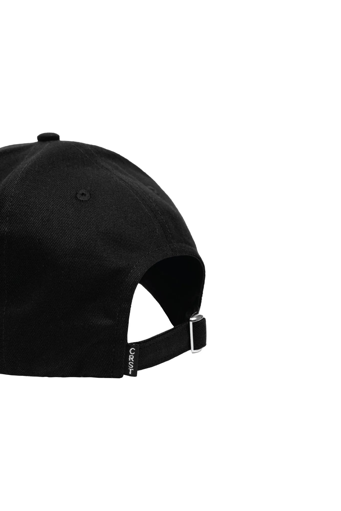 Logo-embroidered  6 Panel Hat | Black