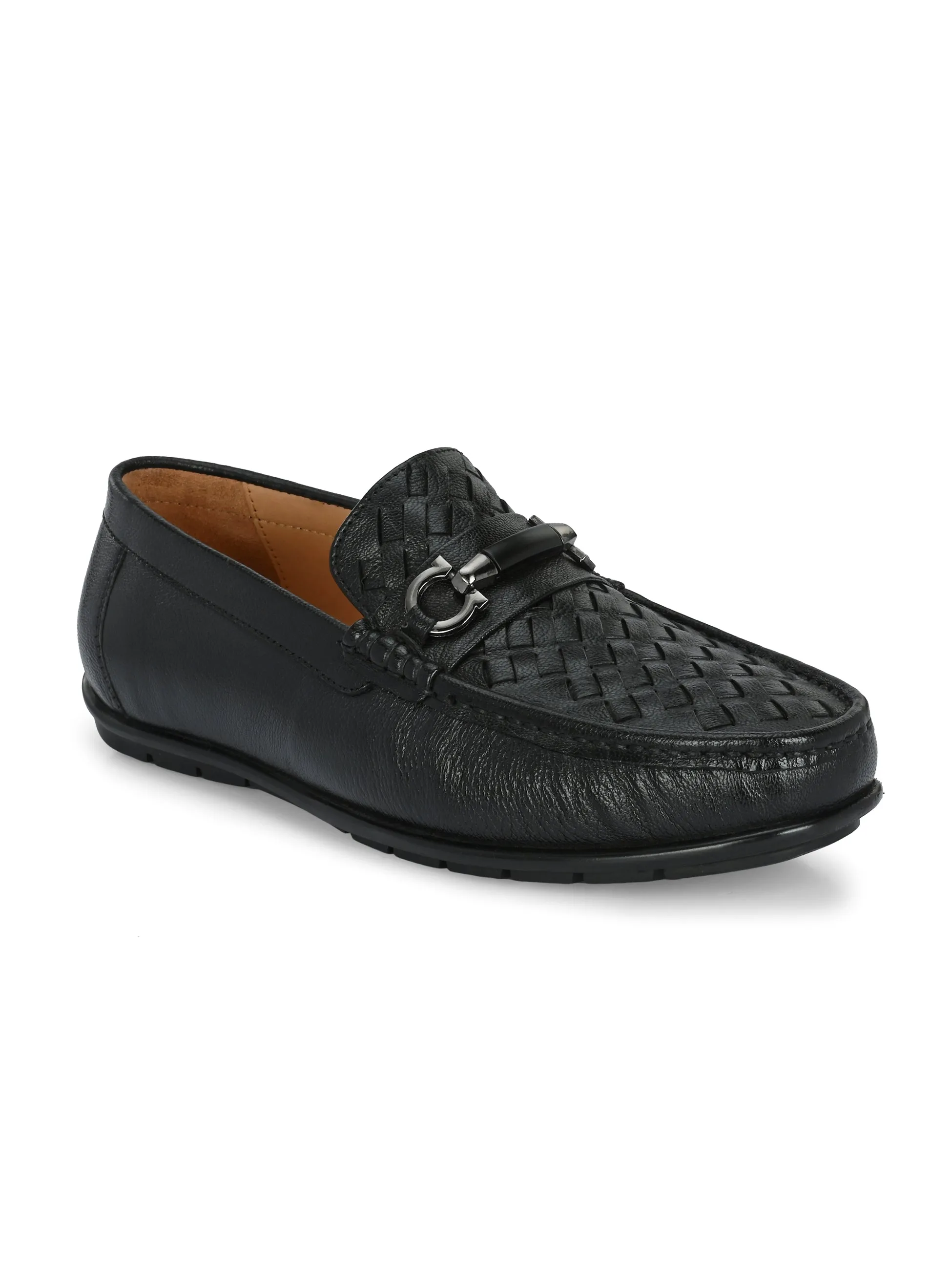 Magnus Black Driving Loafers