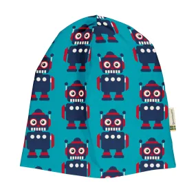 Maxomorra Classic Robot Cotton Hat