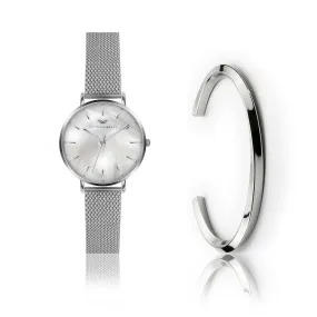 Mayme Silver Watch Set