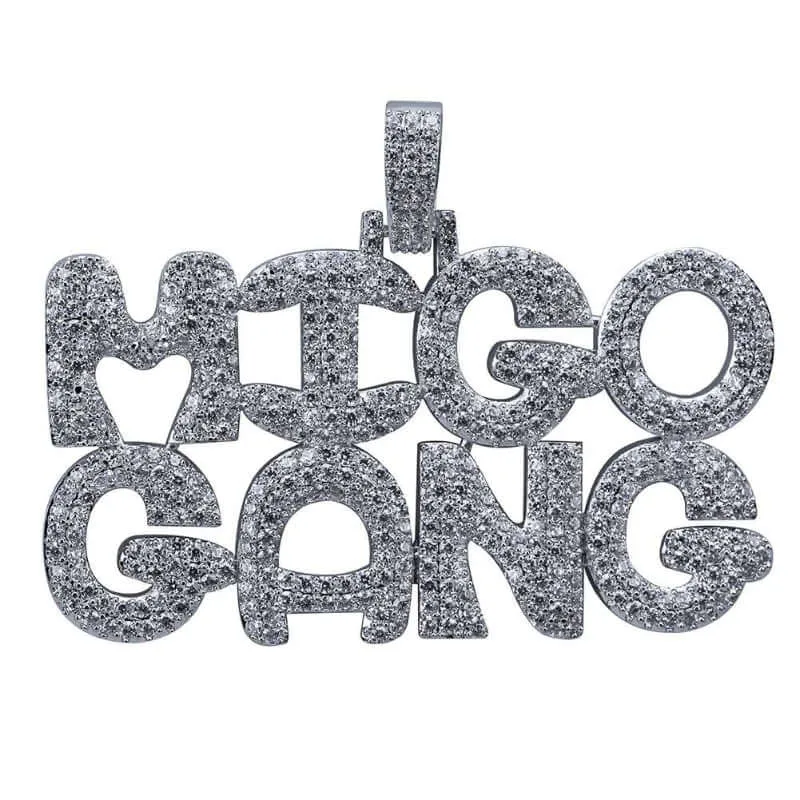 MIGO GANG Iced Out Pendant