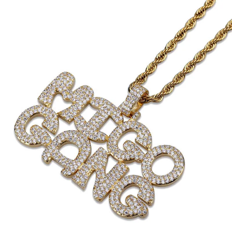 MIGO GANG Iced Out Pendant