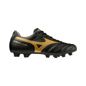 Mizuno Morelia II Club men's football boot P1GA231650 black gold