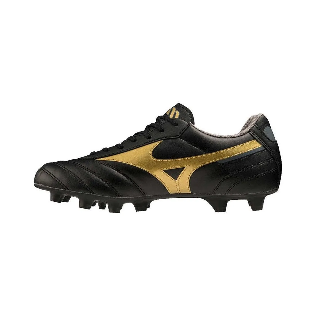 Mizuno Morelia II Club men's football boot P1GA231650 black gold