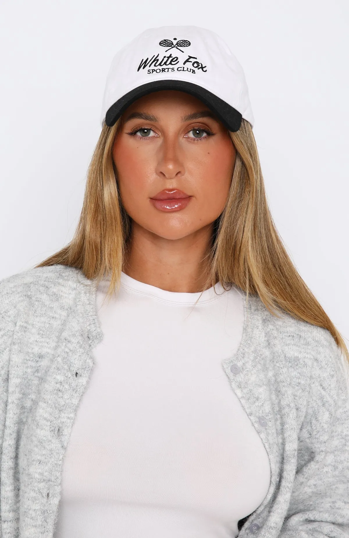 On The Courts Cap White/Black