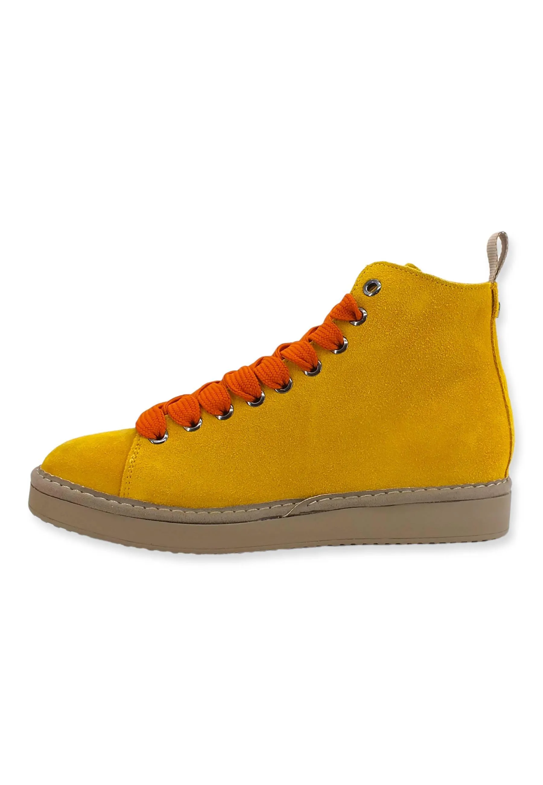 PAN CHIC Ankle Boot Sneaker Donna Giallo Citron Burnt Orange P01W1400200005