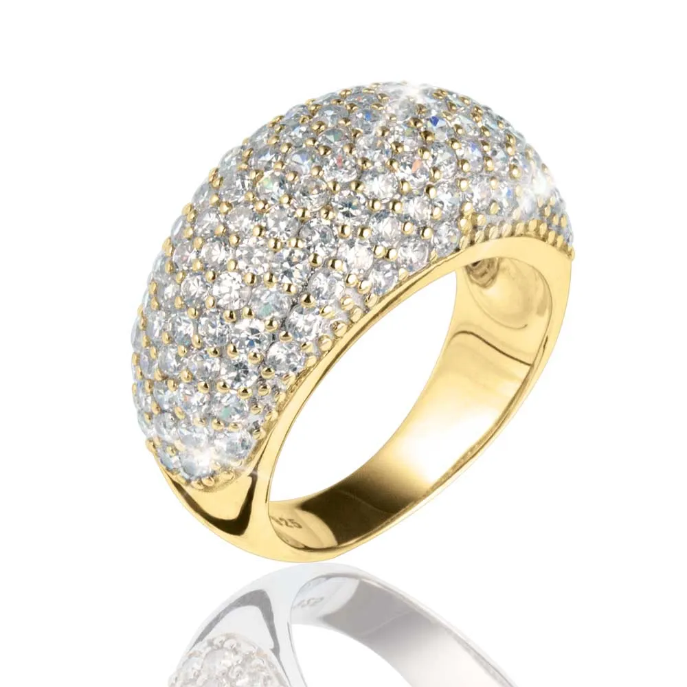 Pave Vienna Ring Gold