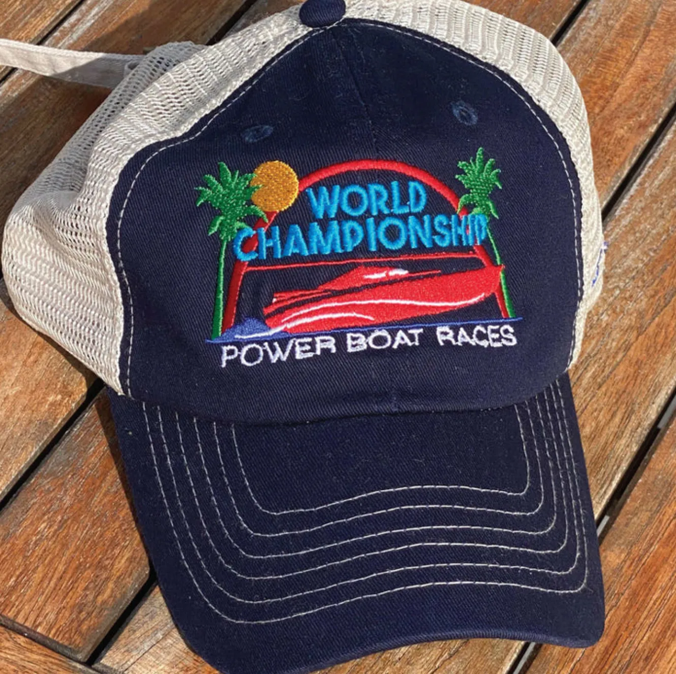 Power Boat Races Trucker Hat