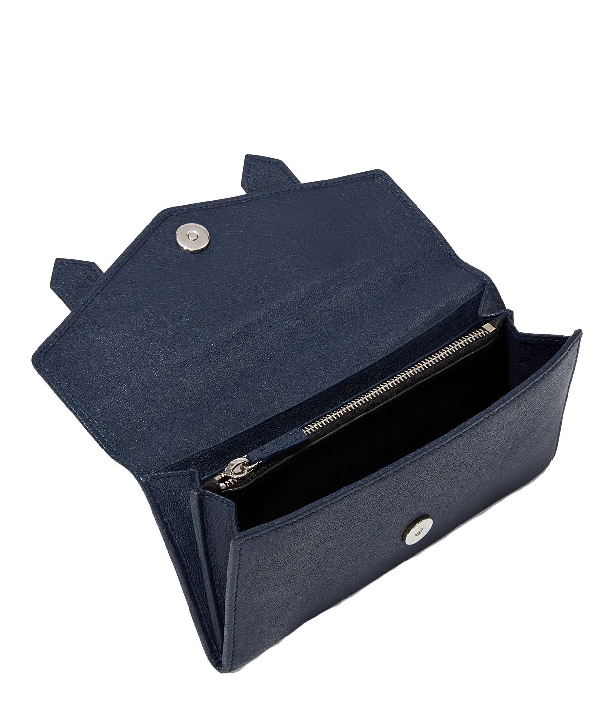 PS1 Continental Flap Wallet (Brass), Midnight