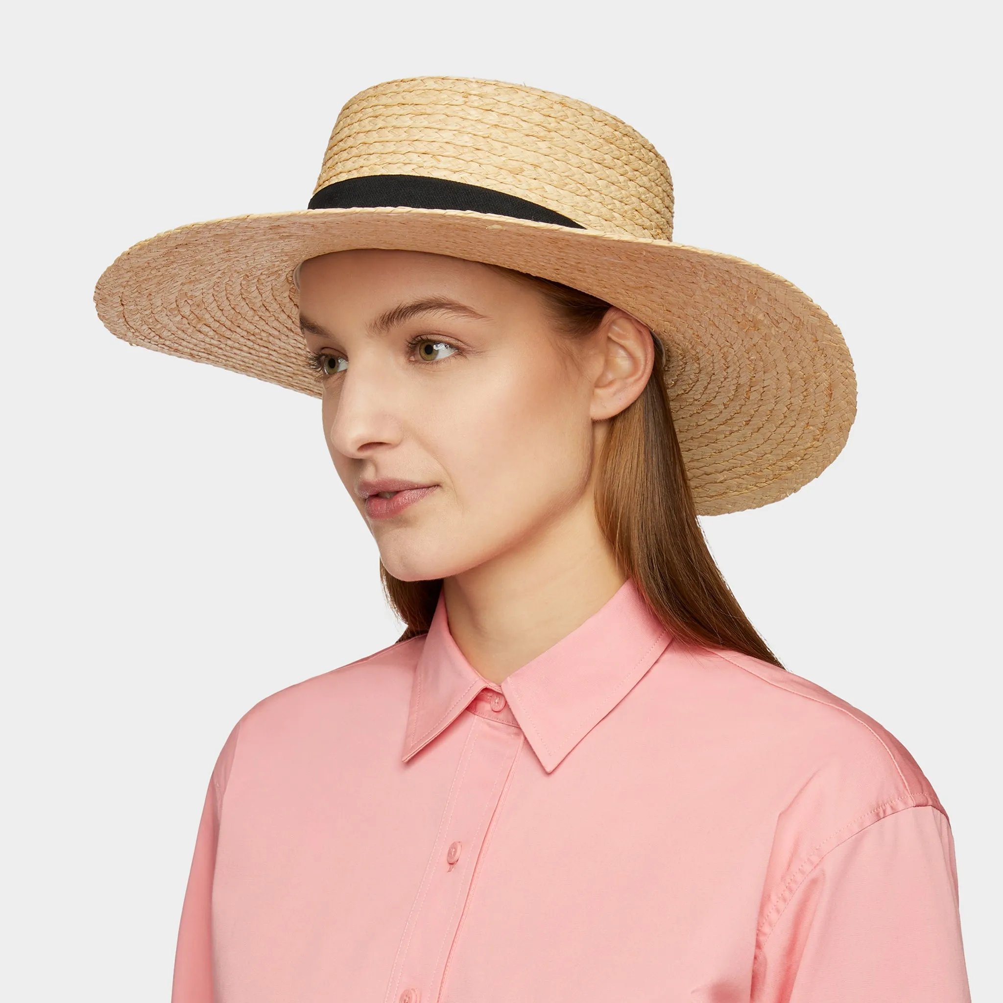 Raffia Wide Brimmed