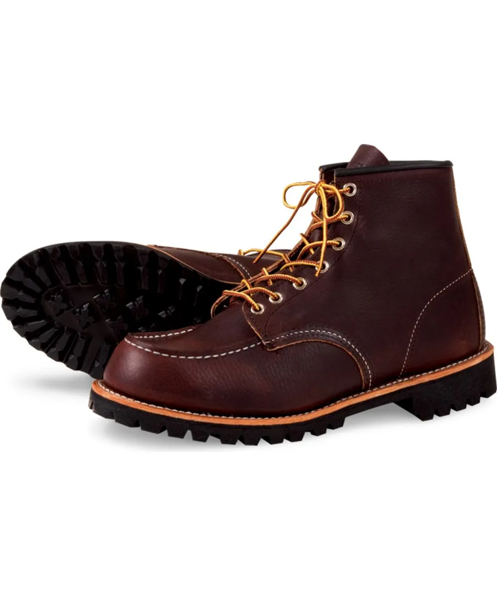 Red Wing Heritage Roughneck Moc Toe Boot (8146) - Briar Oil Slick