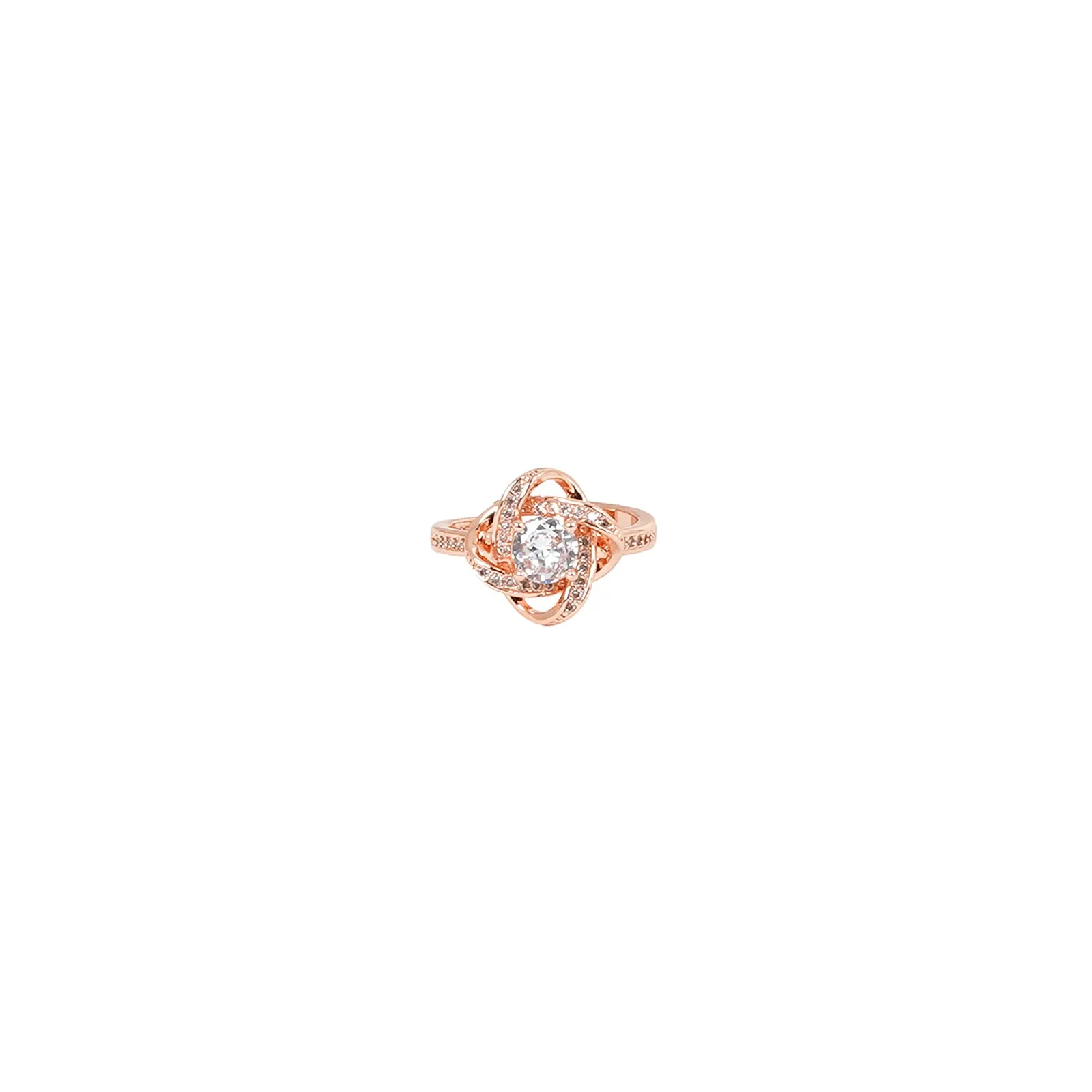 Romantic Rosegold Love Triangle