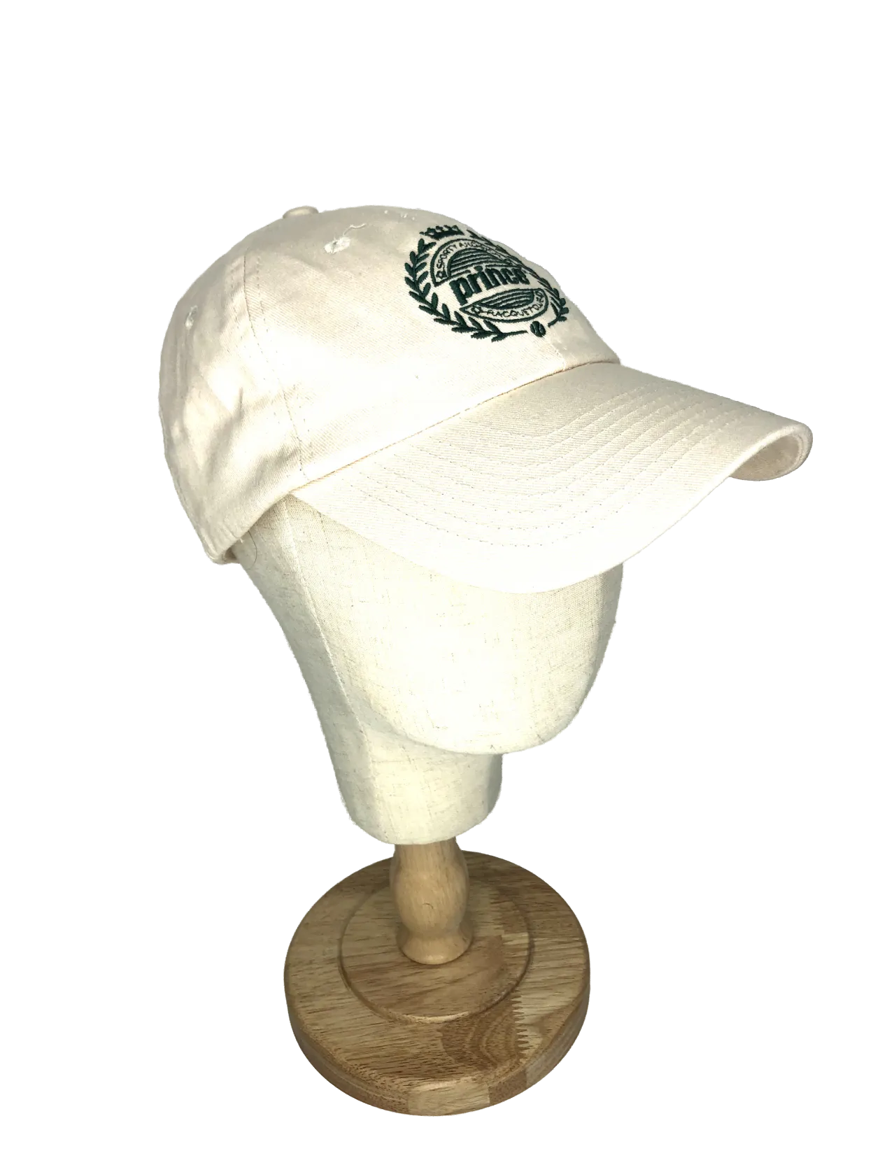 Sporty & Rich Cream Prince Crest Hat One Size