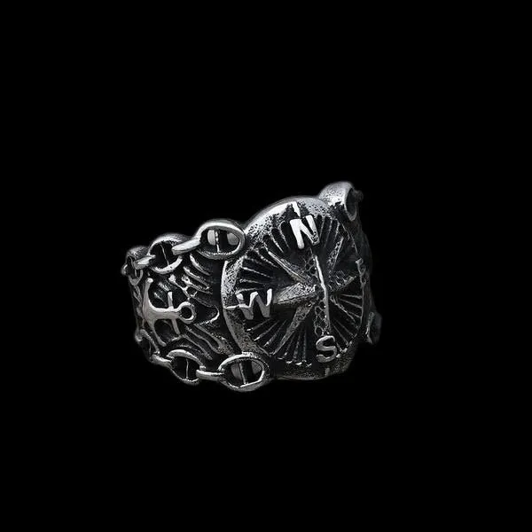 Steadfast Compass Ring