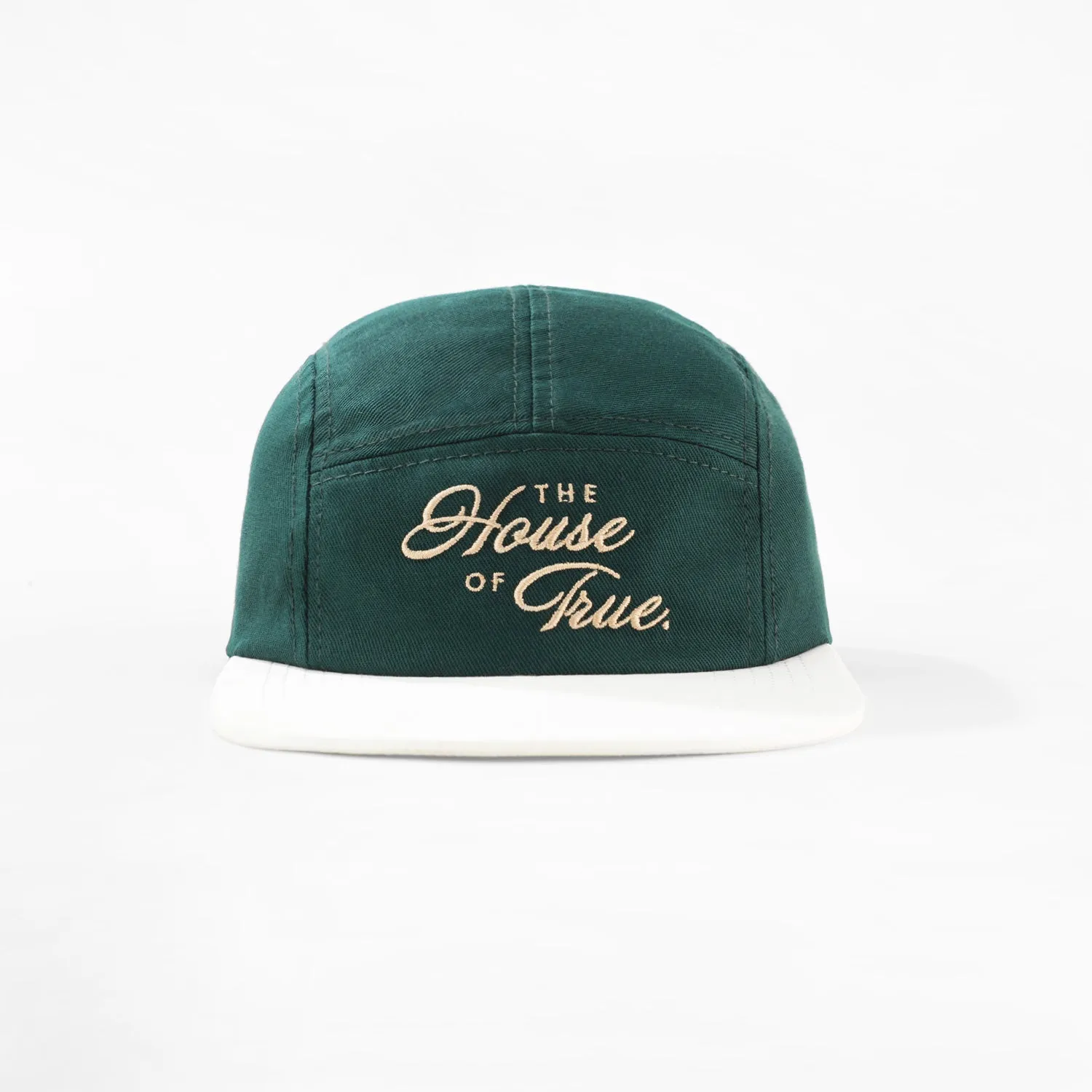 The House Of True Five-Panel Cap - Pine Green